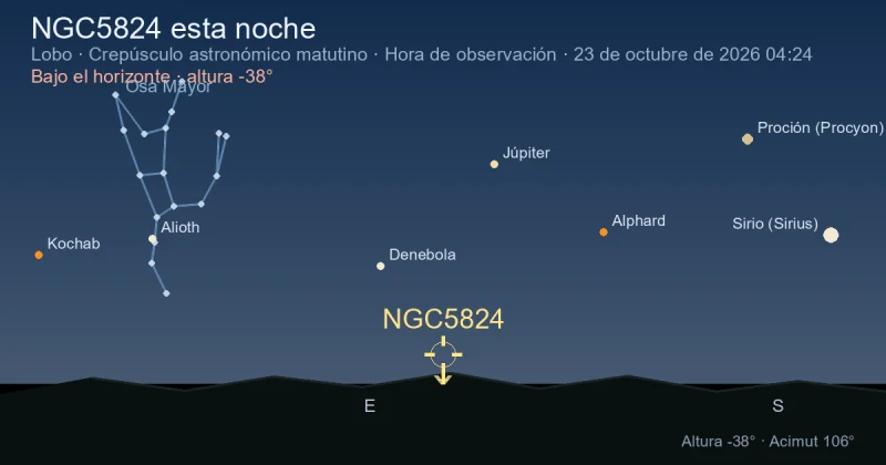 NGC5824 esta noche
