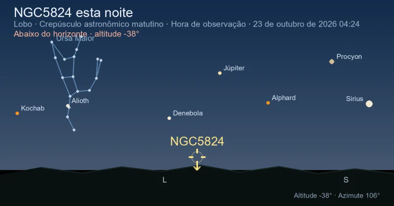 NGC5824 esta noite