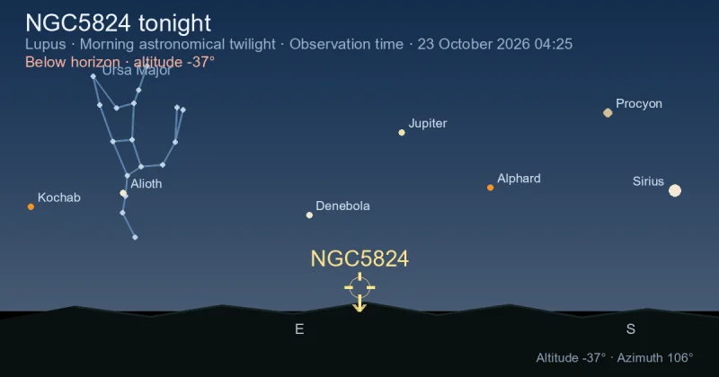 NGC5824 tonight