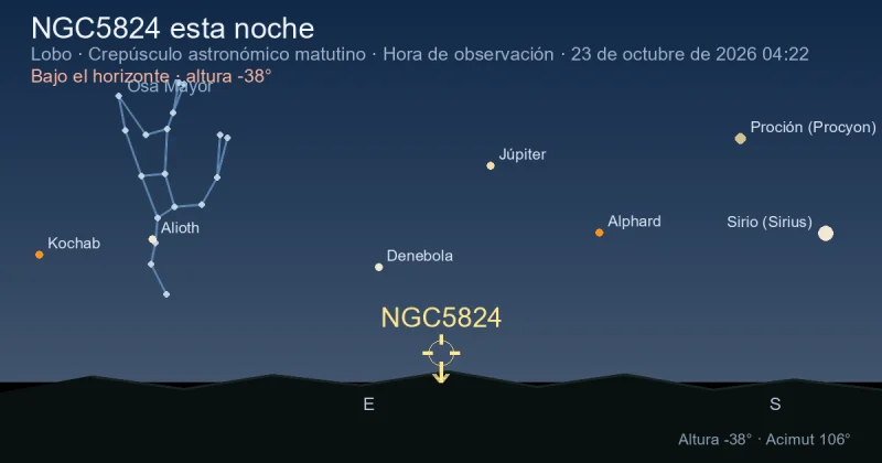 NGC5824 esta noche