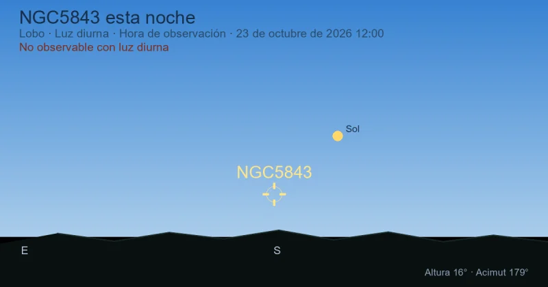 NGC5843 esta noche