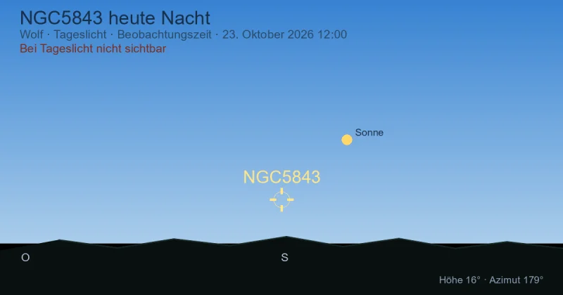NGC5843 heute Nacht