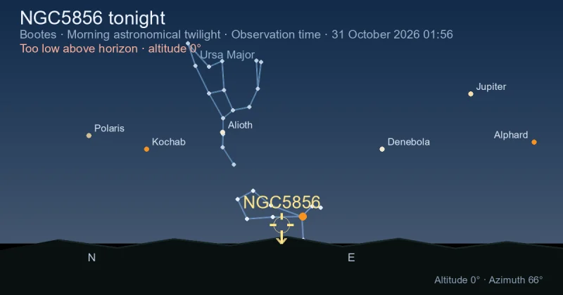 NGC5856 tonight