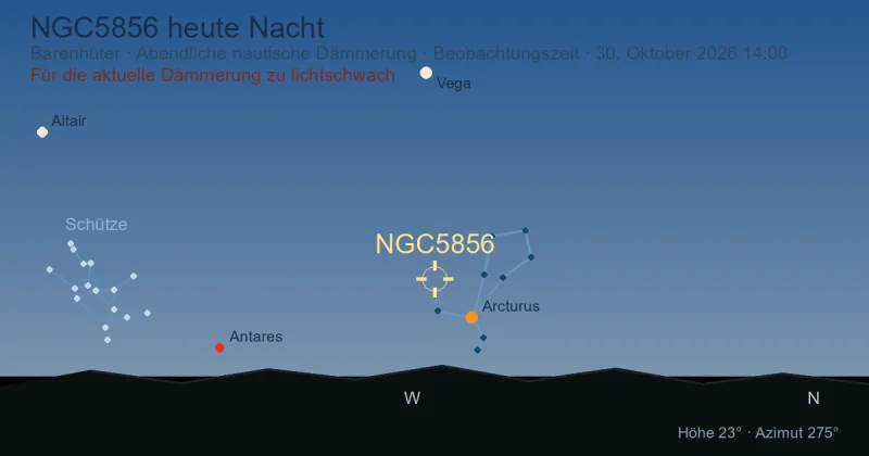 NGC5856 heute Nacht