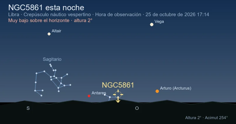 NGC5861 esta noche
