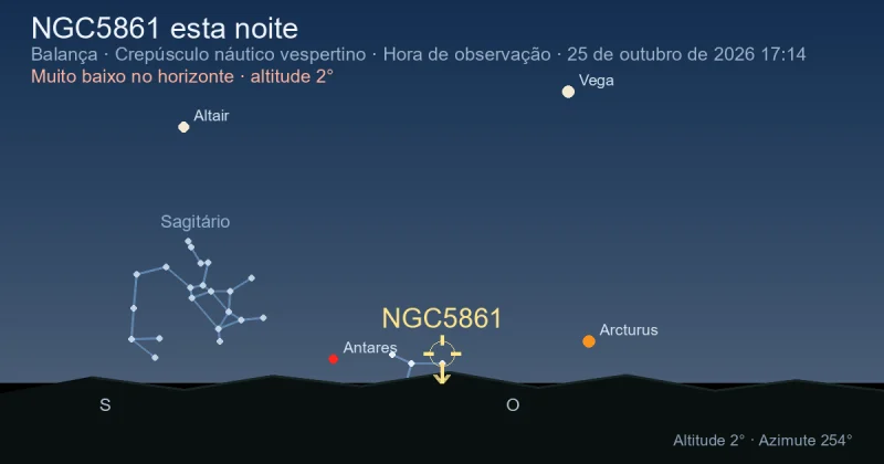 NGC5861 esta noite