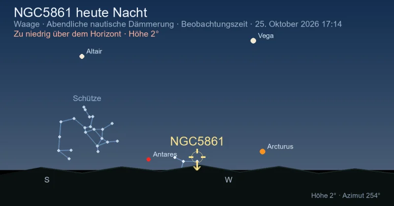 NGC5861 heute Nacht