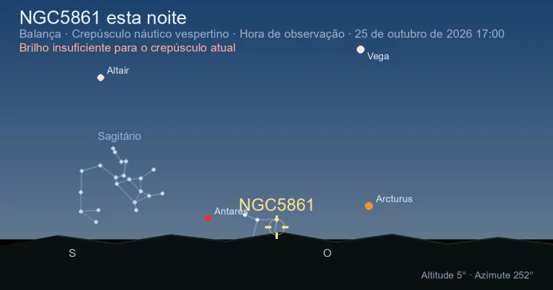 NGC5861 esta noite
