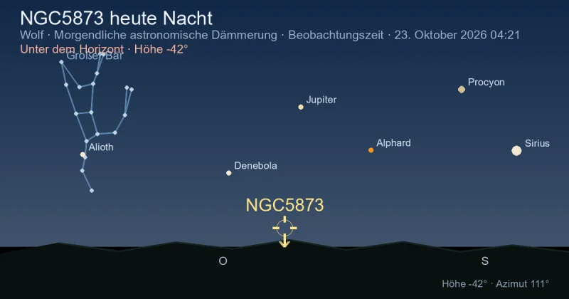 NGC5873 heute Nacht