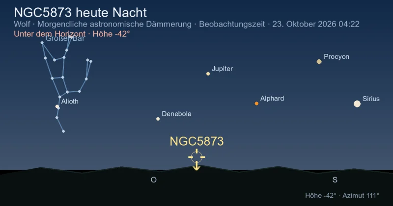 NGC5873 heute Nacht