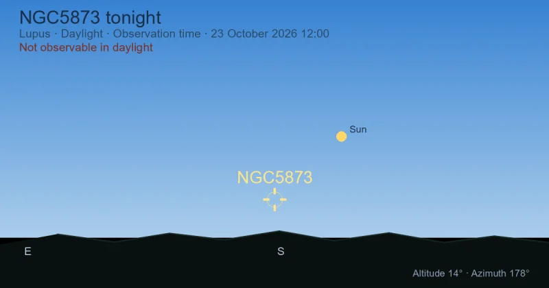 NGC5873 tonight