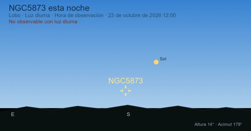 NGC5873 esta noche