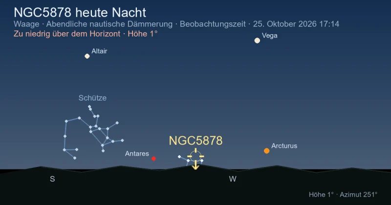 NGC5878 heute Nacht
