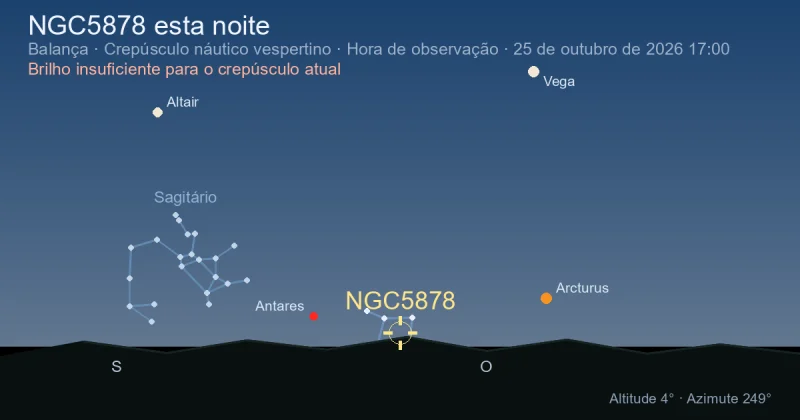 NGC5878 esta noite
