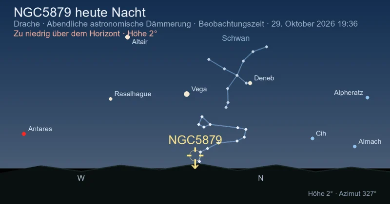 NGC5879 heute Nacht