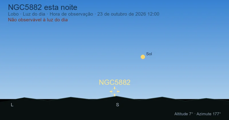 NGC5882 esta noite