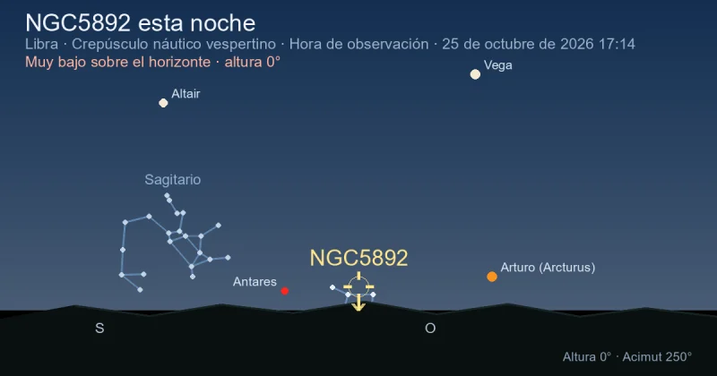 NGC5892 esta noche