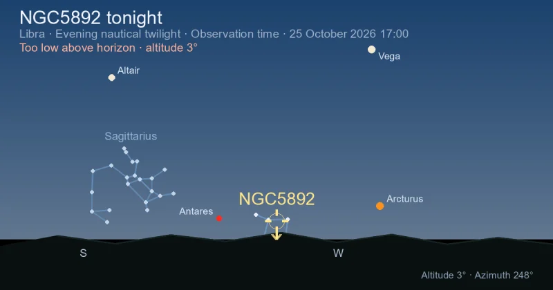 NGC5892 tonight