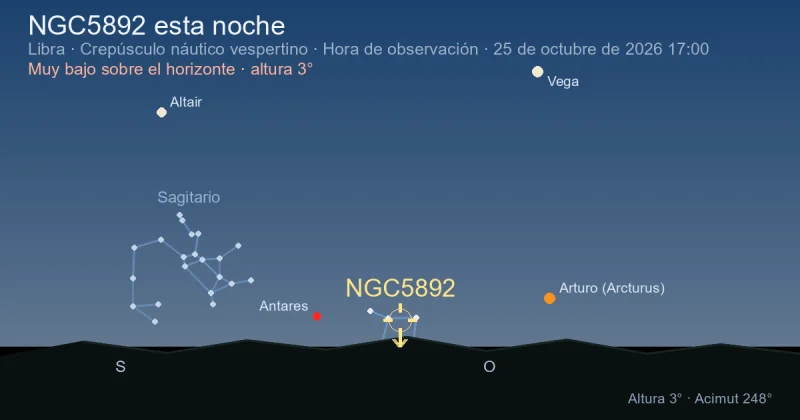 NGC5892 esta noche