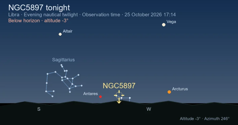 NGC5897 tonight