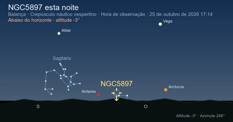 NGC5897 esta noite