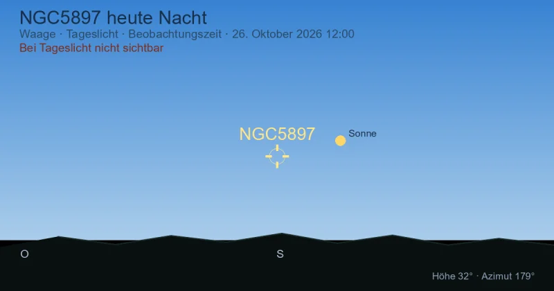 NGC5897 heute Nacht