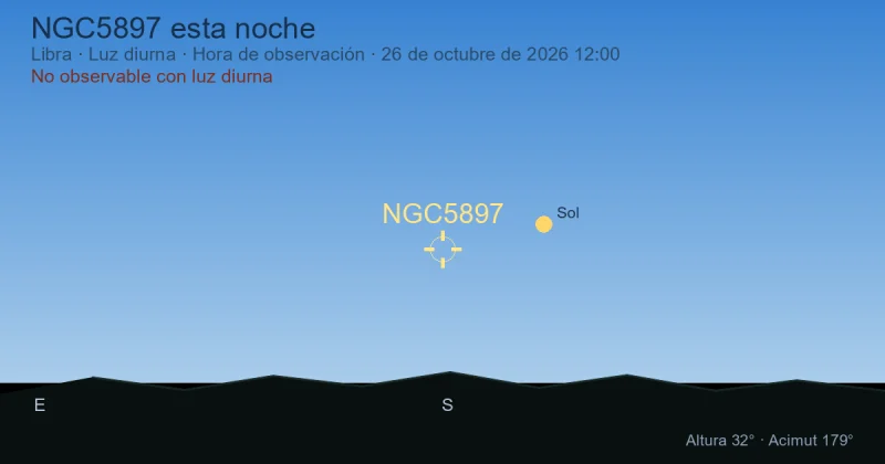 NGC5897 esta noche