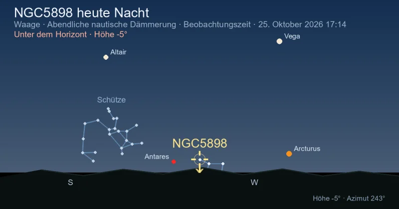 NGC5898 heute Nacht