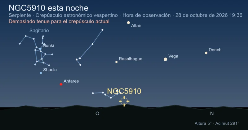 NGC5910 esta noche
