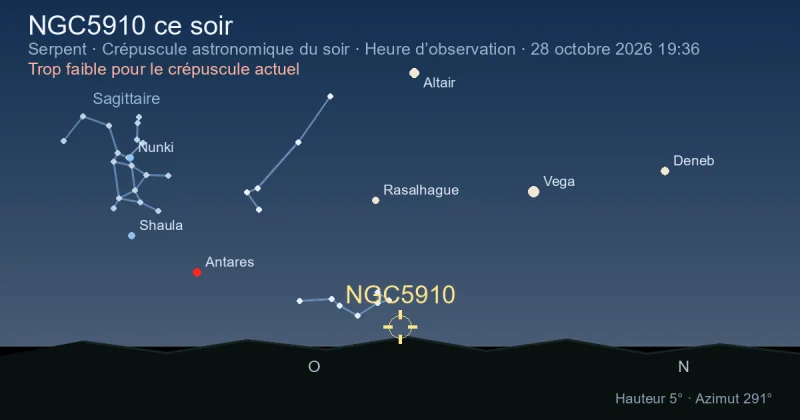 NGC5910 ce soir