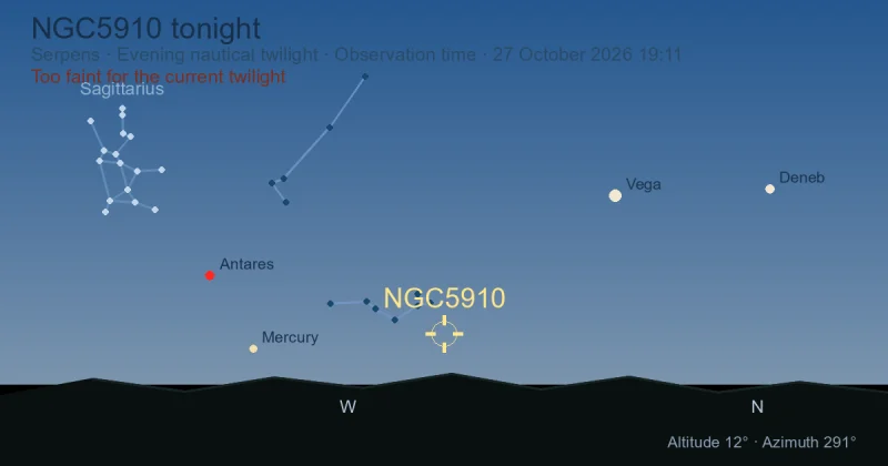 NGC5910 tonight