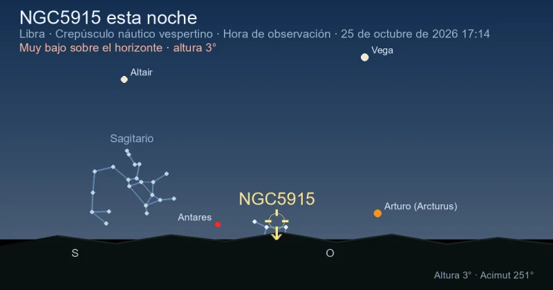 NGC5915 esta noche