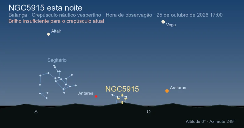 NGC5915 esta noite