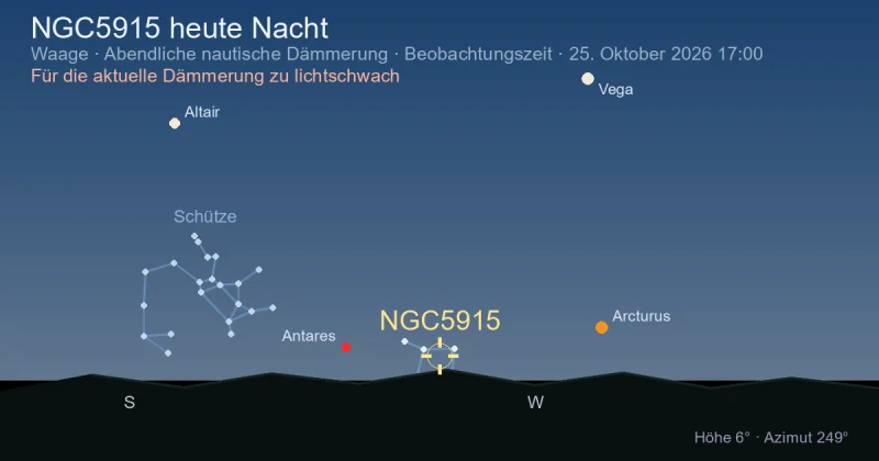 NGC5915 heute Nacht