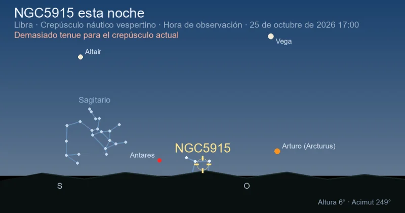 NGC5915 esta noche