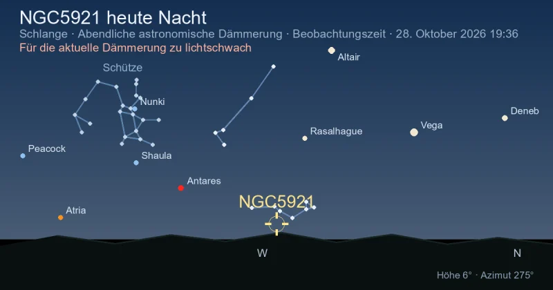 NGC5921 heute Nacht