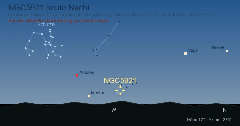 NGC5921 heute Nacht