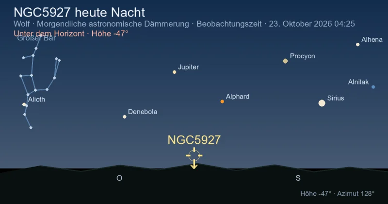 NGC5927 heute Nacht