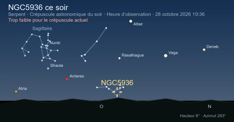 NGC5936 ce soir