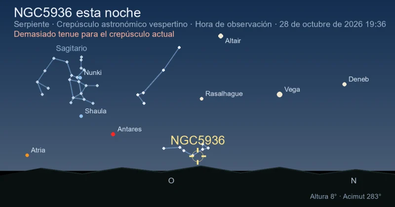 NGC5936 esta noche