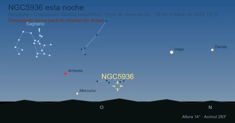 NGC5936 esta noche