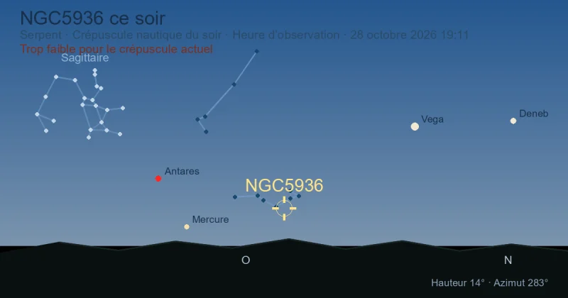 NGC5936 ce soir