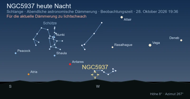 NGC5937 heute Nacht