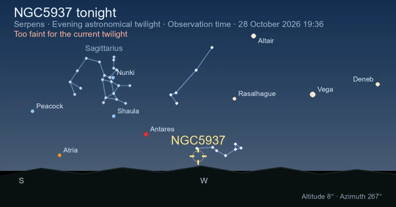 NGC5937 tonight