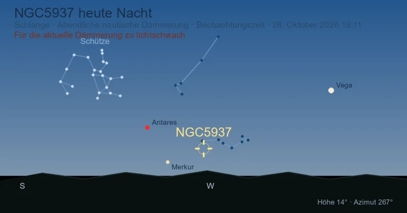 NGC5937 heute Nacht