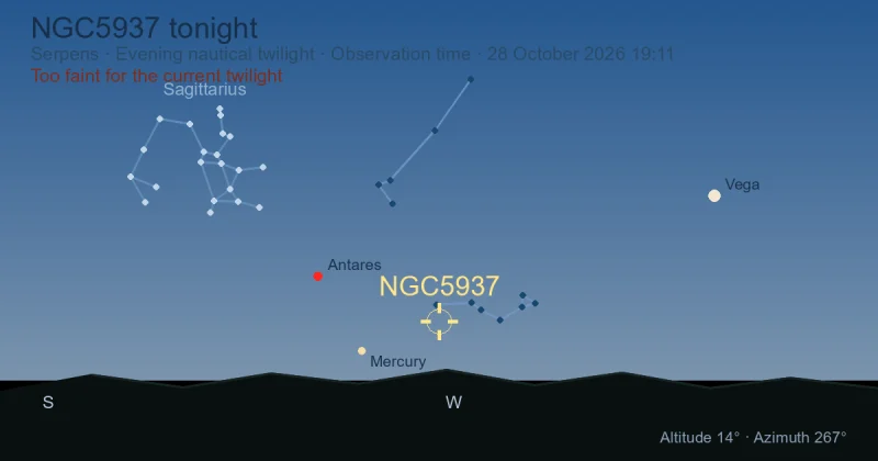 NGC5937 tonight