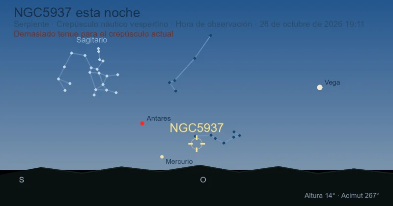NGC5937 esta noche