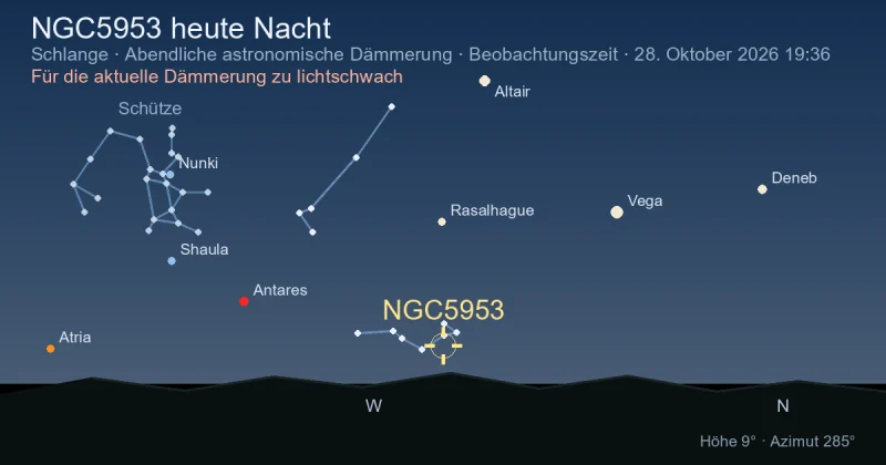 NGC5953 heute Nacht