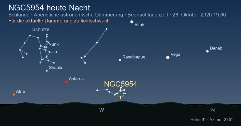NGC5954 heute Nacht