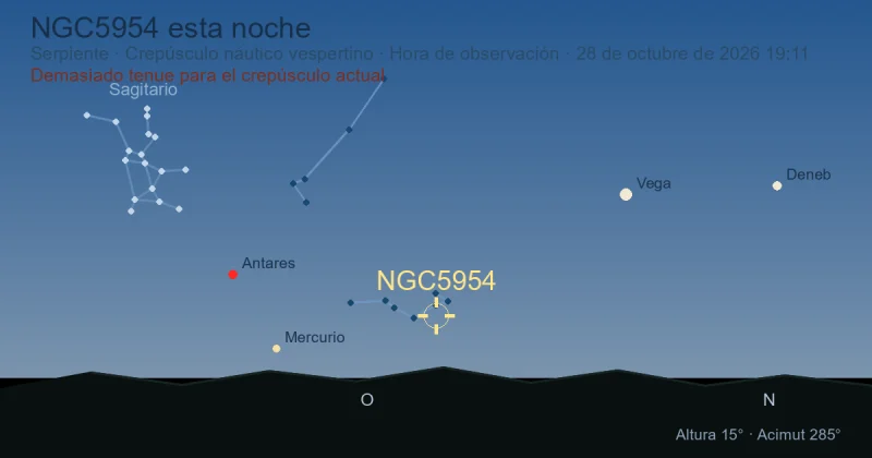 NGC5954 esta noche